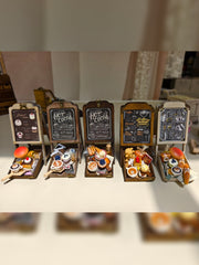 1/6 1/12 Scale Miniature Dollhouse Coffee Shop Chalkboard Easel