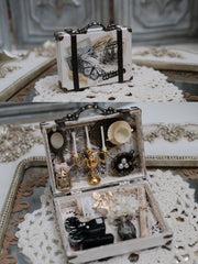 1/6 1/12 Scale Miniature Table Setting Kit in a Carry Case
