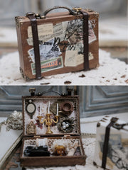 1/6 1/12 Scale Miniature Table Setting Kit in a Carry Case