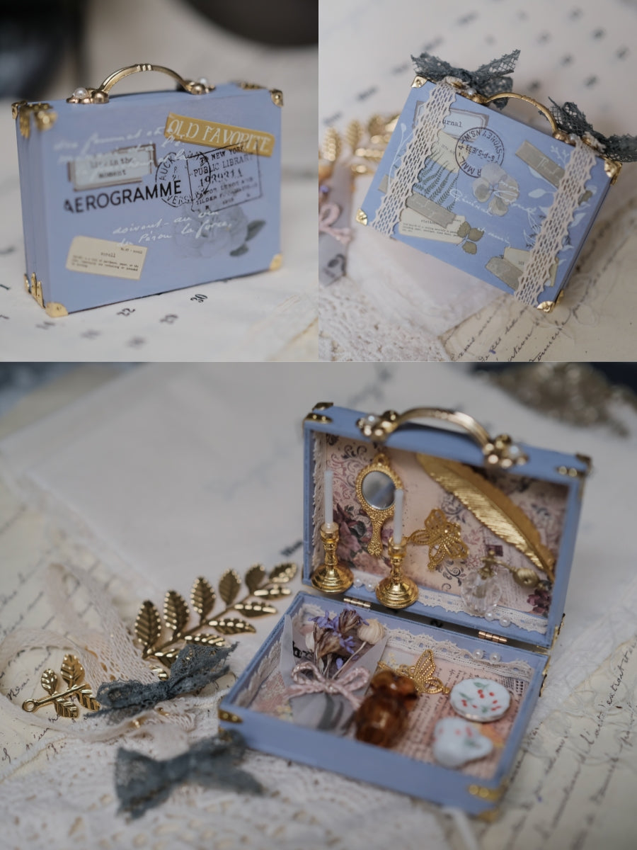 1/6 1/12 Scale Miniature Table Setting Kit in a Carry Case