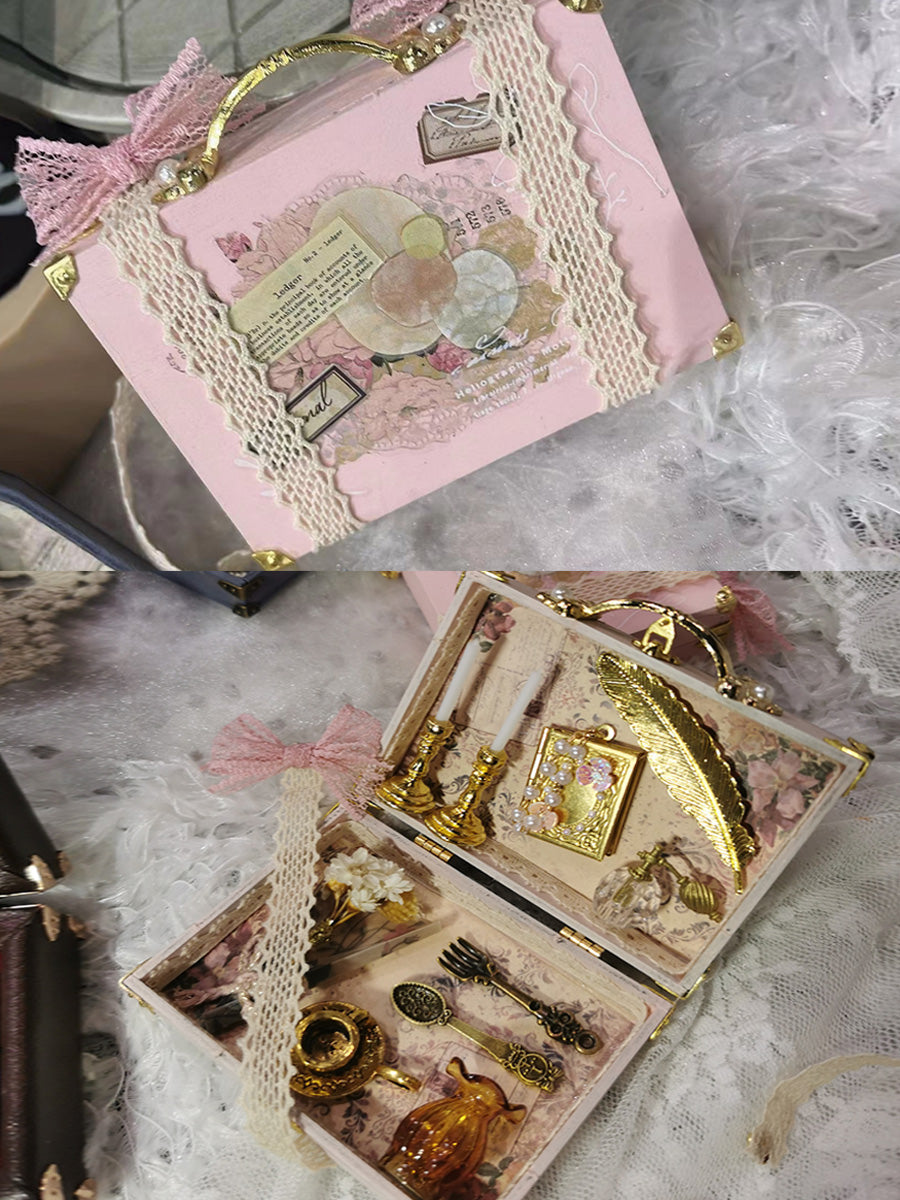 1/6 1/12 Scale Miniature Table Setting Kit in a Carry Case