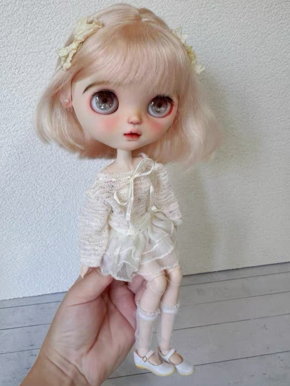 Sheer Knit Silk Blythe Outfit | ToastDoll