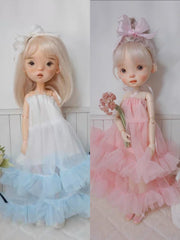 Tiered Tulle Blythe 1/6 BJD Dress Set - Handmade Doll Clothes -ToastDoll