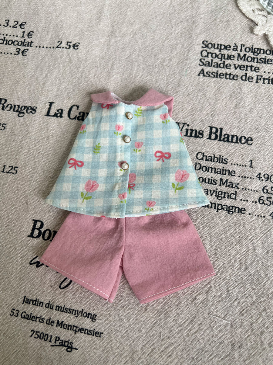 Handmade Outfit for Blythe/ Ob24/ Ob22/ 1/6 BJD, Summer clothes
