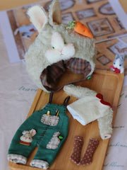 Handmade Outfit for Obitsu, Bunny Set
