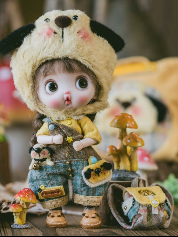 Cute Animal Costume Ob11 Outfit - Handmade Doll Clothes - ToastDoll