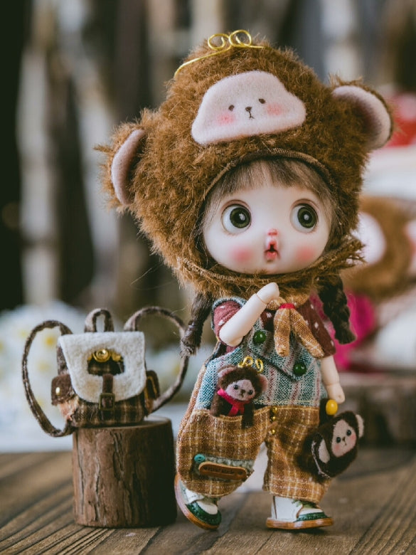 Cute Animal Costume Ob11 Outfit - Handmade Doll Clothes - ToastDoll