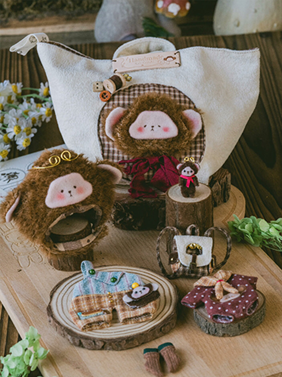 Cute Animal Costume Ob11 Outfit - Handmade Doll Clothes - ToastDoll