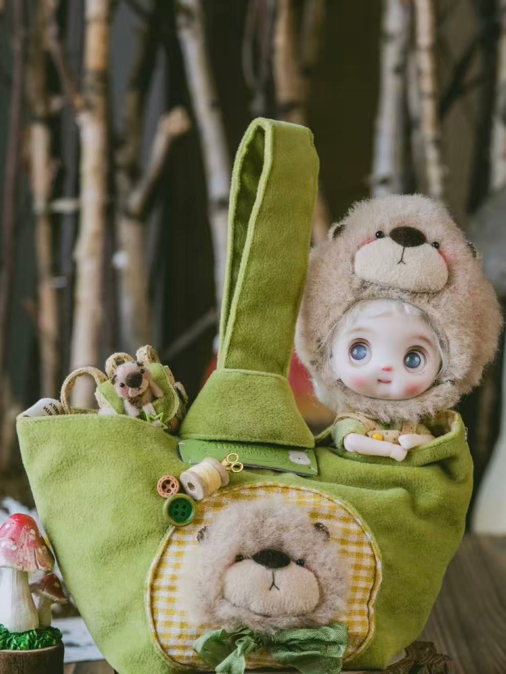Cute Animal Costume Ob11 Outfit - Handmade Doll Clothes - ToastDoll