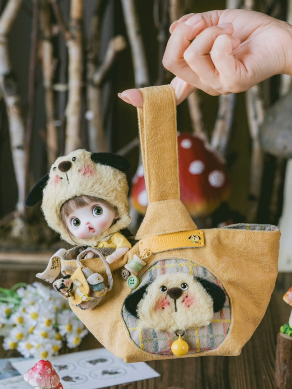 Cute Animal Costume Ob11 Outfit - Handmade Doll Clothes - ToastDoll