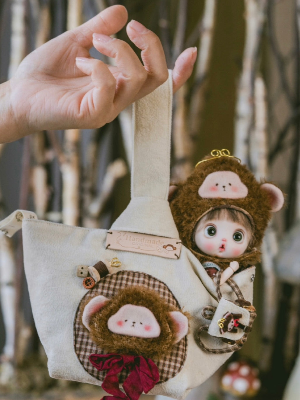 Cute Animal Costume Ob11 Outfit - Handmade Doll Clothes - ToastDoll