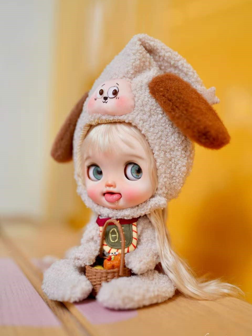 Fluffy Nerd Zoo Blythe Ob11 Outfit - Handmade Doll Clothes - ToastDoll