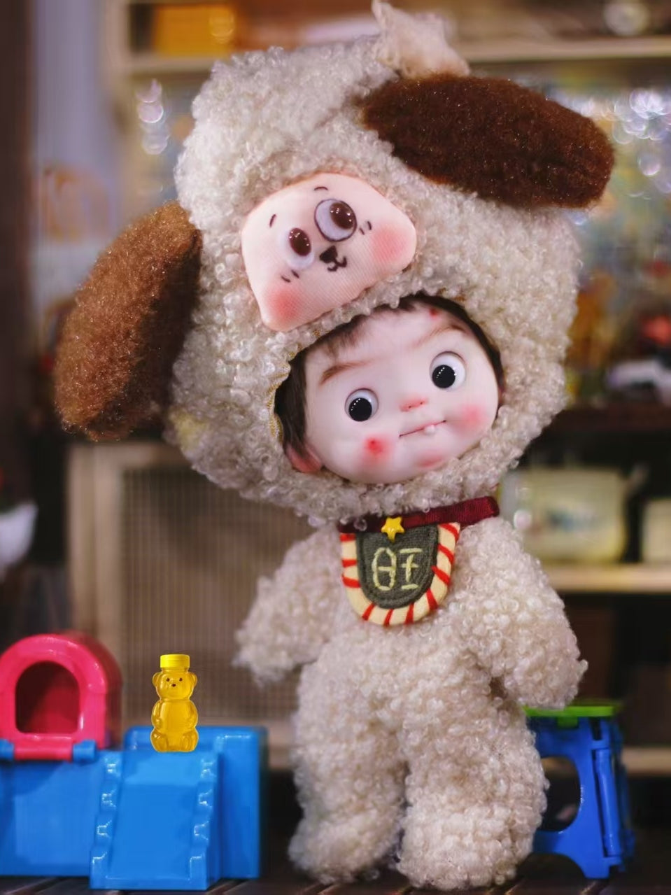 Fluffy Nerd Zoo Blythe Ob11 Outfit - Handmade Doll Clothes - ToastDoll