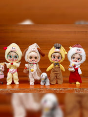 Fluffy Nerd Zoo Blythe Outfit On Doll Display | ToastDoll