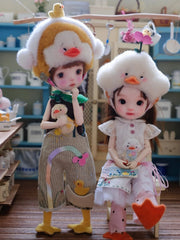 Bath Duckie 1/6 BJD Outfit Close-up | ToastDoll