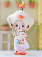 Bath Duckie OB11 White Outfit Full Body View | ToastDoll