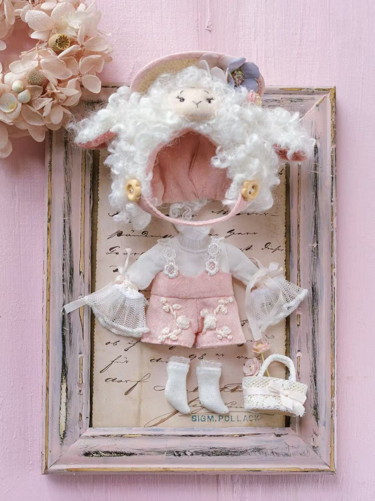 Little Lamb Blythe BJD OB11 Set - Handmade Doll Clothes - ToastDoll