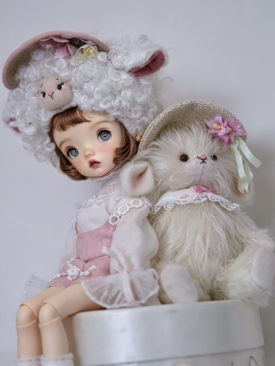 Little Lamb Blythe BJD OB11 Set - Handmade Doll Clothes - ToastDoll
