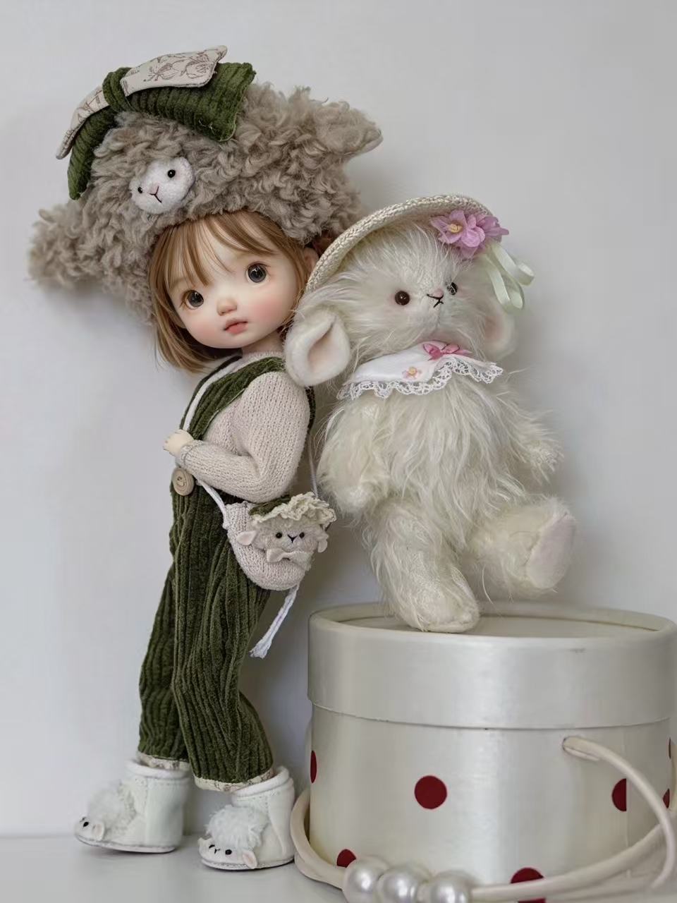 Little Lamb Blythe BJD OB11 Set - Handmade Doll Clothes - ToastDoll