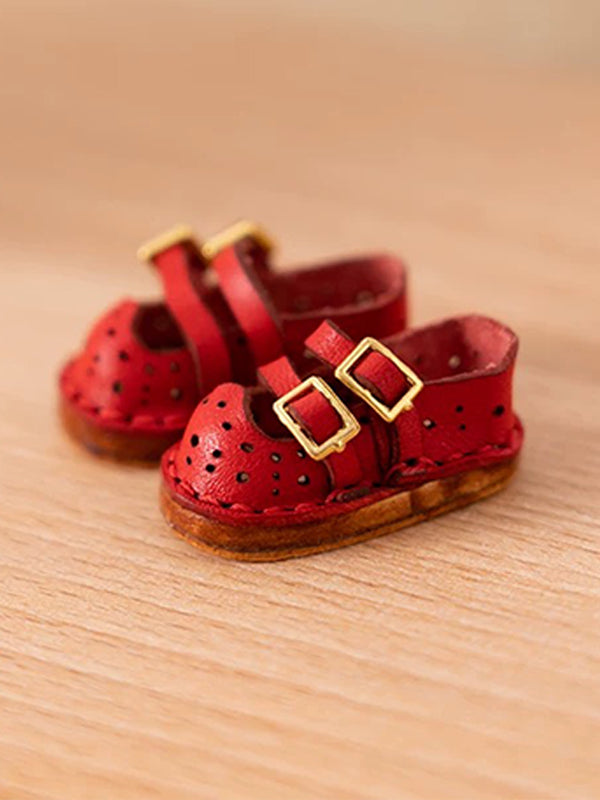 Handmade Shoes for Blythe/Obitsu, Buckle Sandals