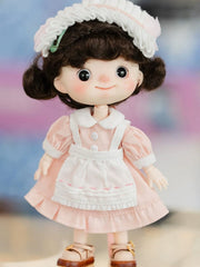 Handmade Outfit for Obitsu/GSC,Sweet Maid Dress Set