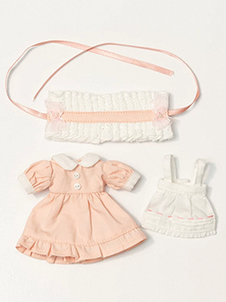 Handmade Outfit for Obitsu/GSC,Sweet Maid Dress Set