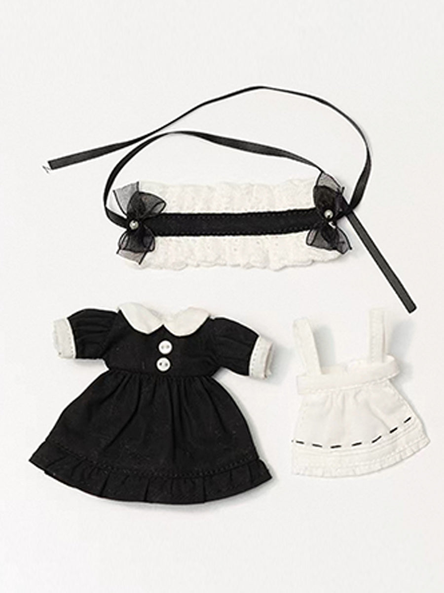 Handmade Outfit for Obitsu/GSC,Sweet Maid Dress Set
