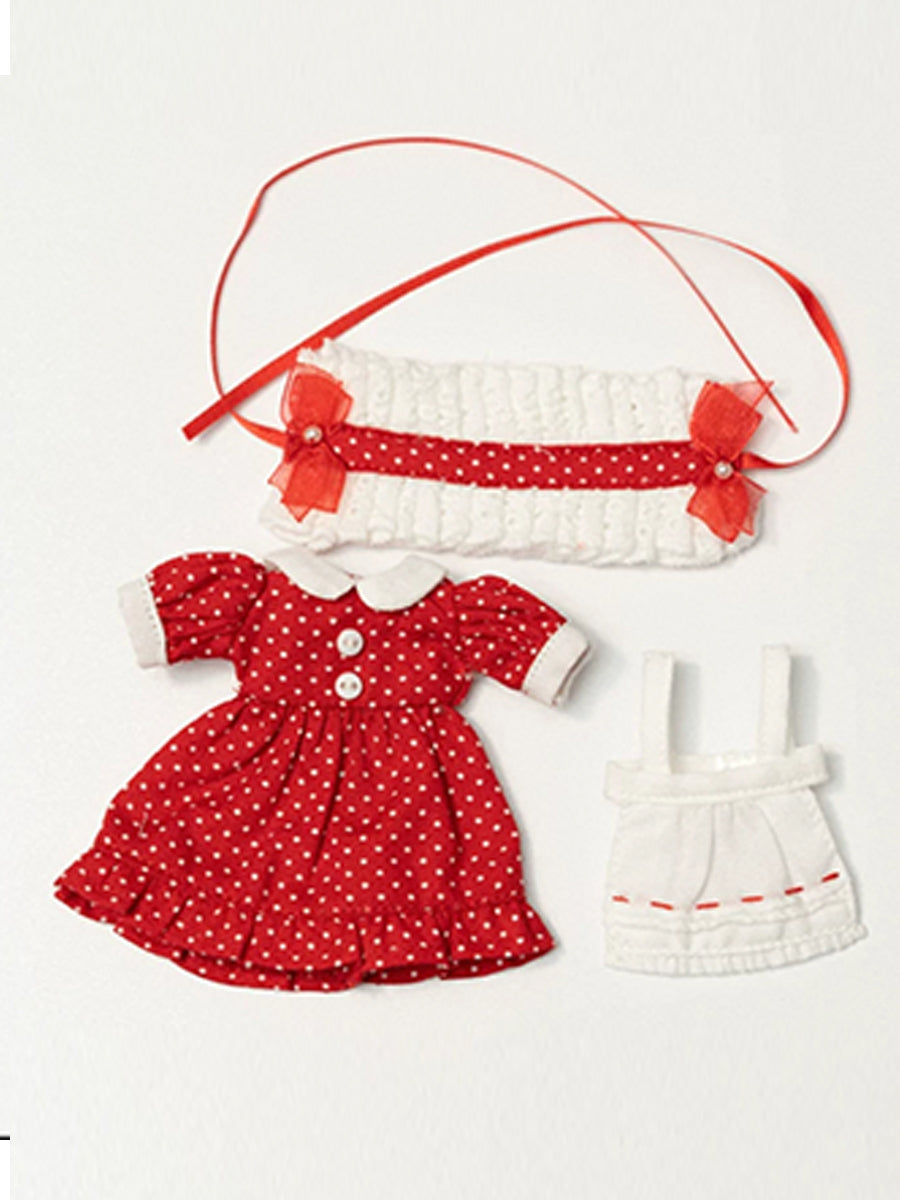 Handmade Outfit for Obitsu/GSC,Sweet Maid Dress Set