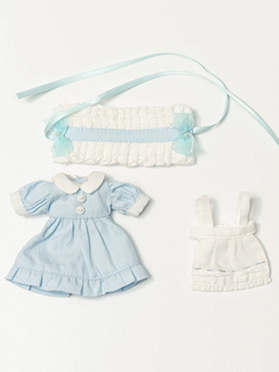Handmade Outfit for Obitsu/GSC,Sweet Maid Dress Set