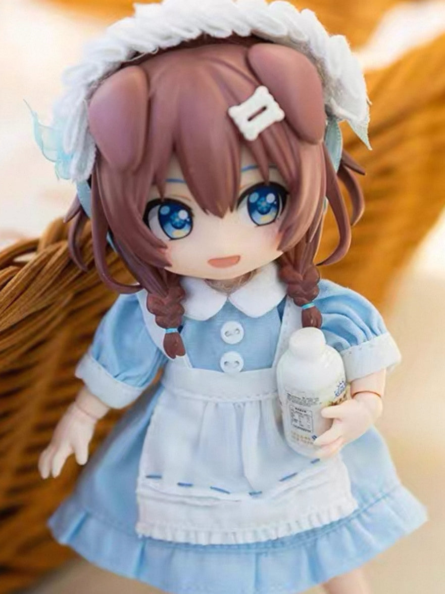 Handmade Outfit for Obitsu/GSC,Sweet Maid Dress Set