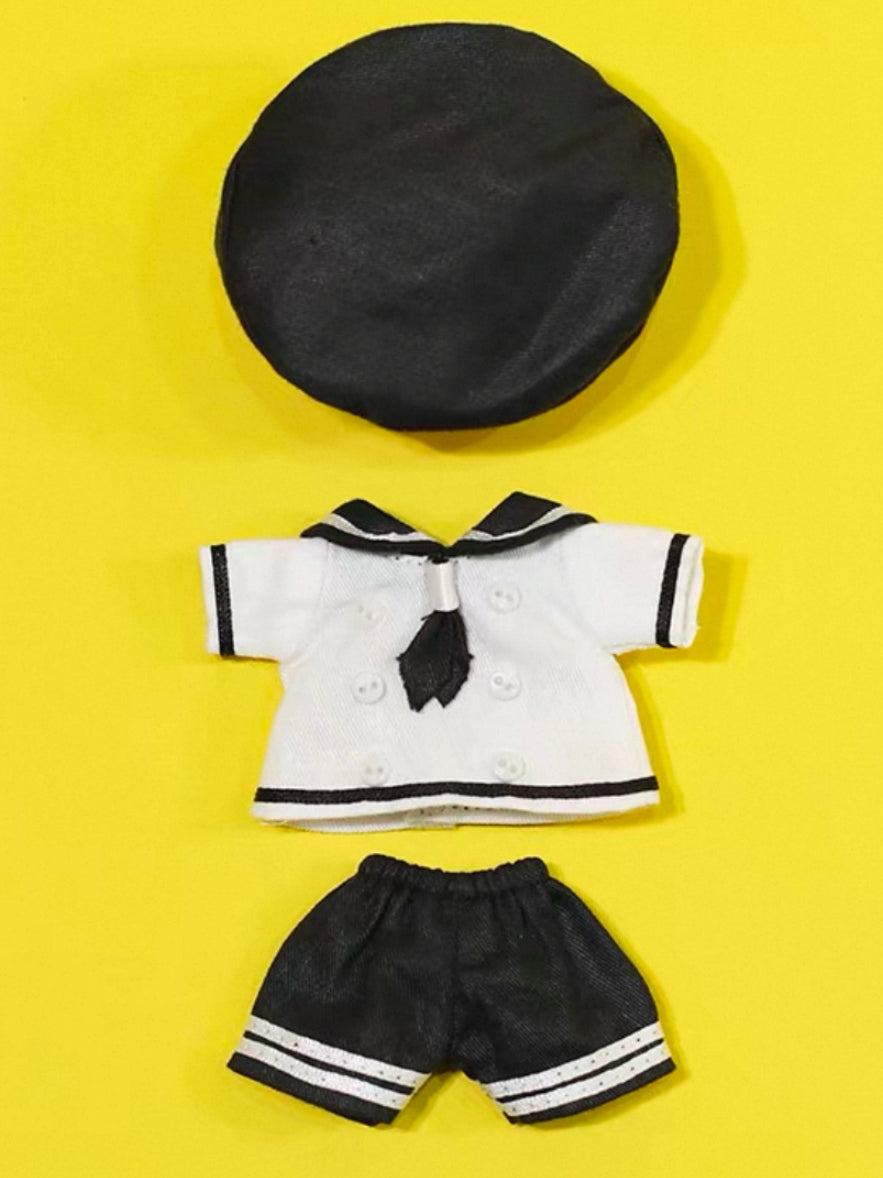 Handmade Outfit for Obitsu/GSC, Seaside Academy Clothing Set
