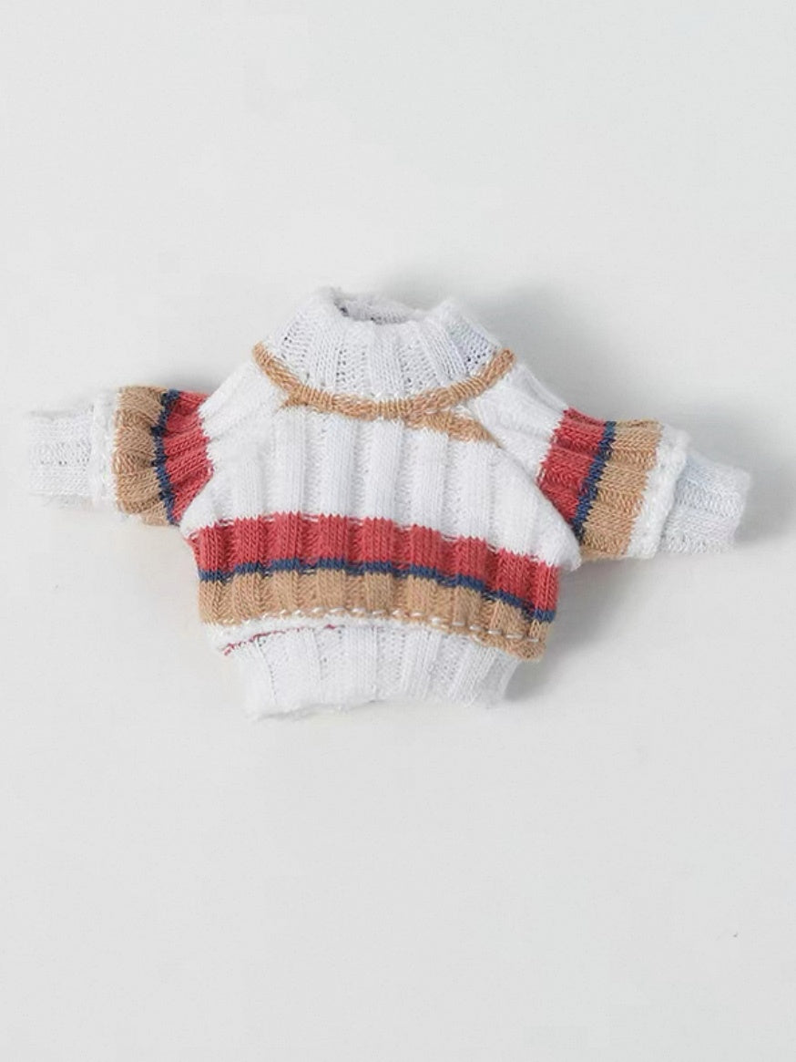 Handmade Outfit for Obitsu/GSC, Colorful Sweater Shorts
