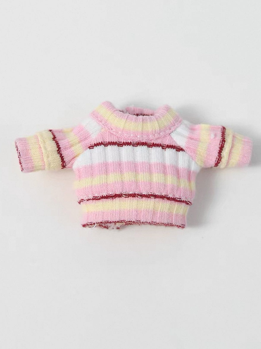 Handmade Outfit for Obitsu/GSC, Colorful Sweater Shorts