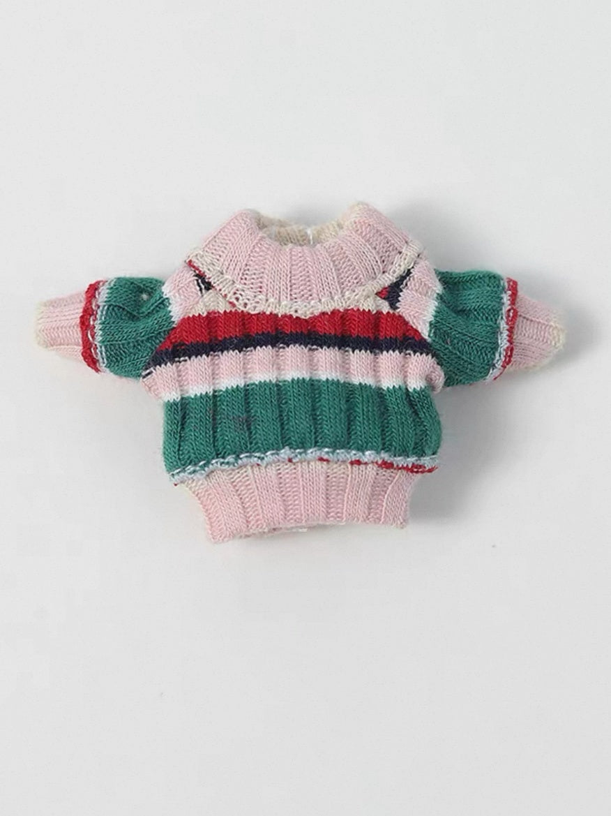 Handmade Outfit for Obitsu/GSC, Colorful Sweater Shorts