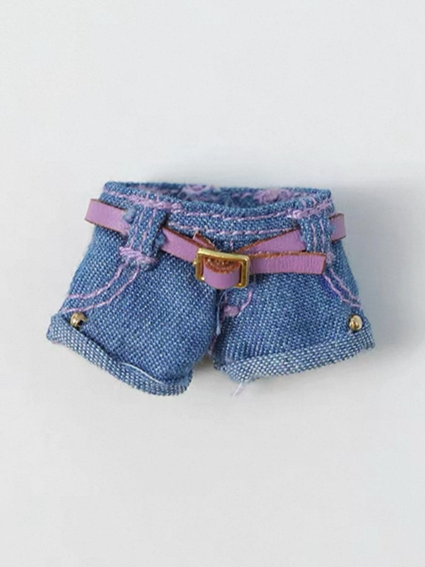 Handmade Outfit for Obitsu/GSC, Colorful Sweater Shorts