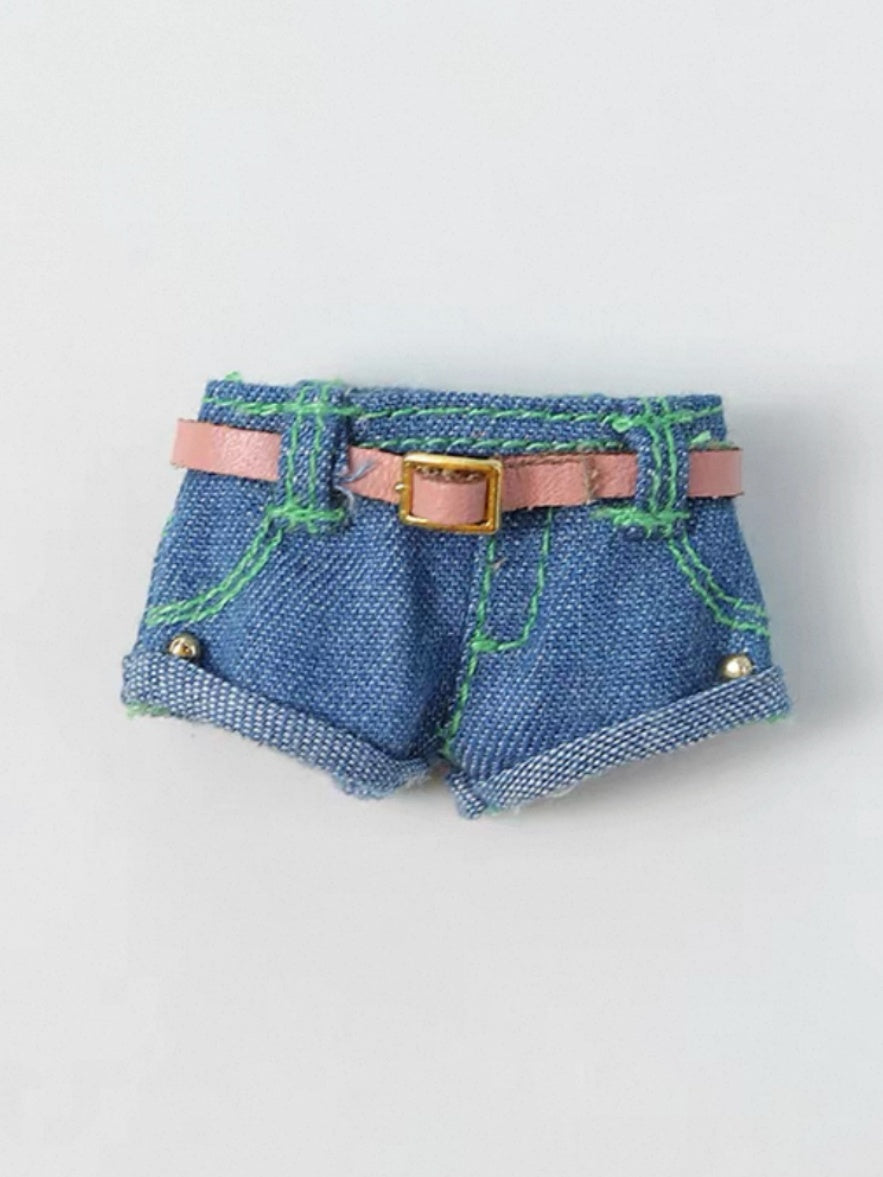 Handmade Outfit for Obitsu/GSC, Colorful Sweater Shorts