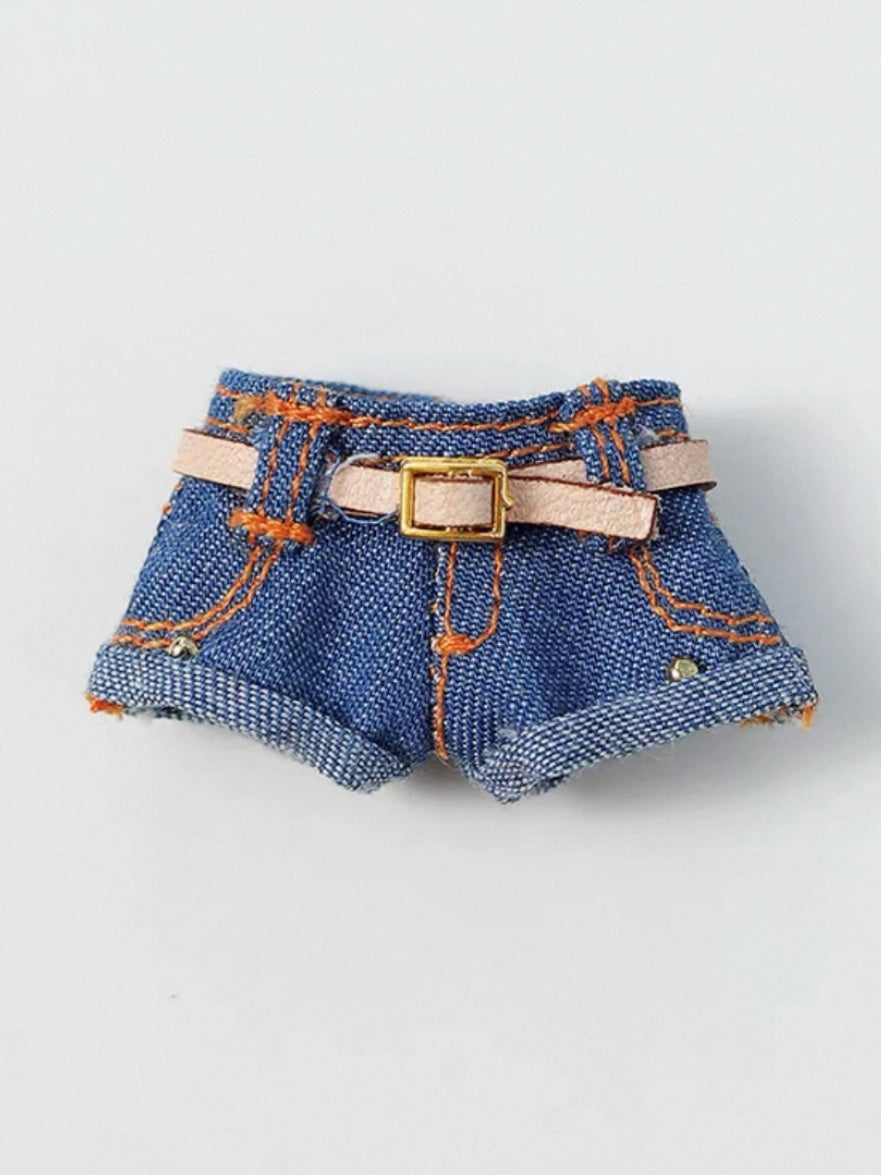 Handmade Outfit for Obitsu/GSC, Colorful Sweater Shorts