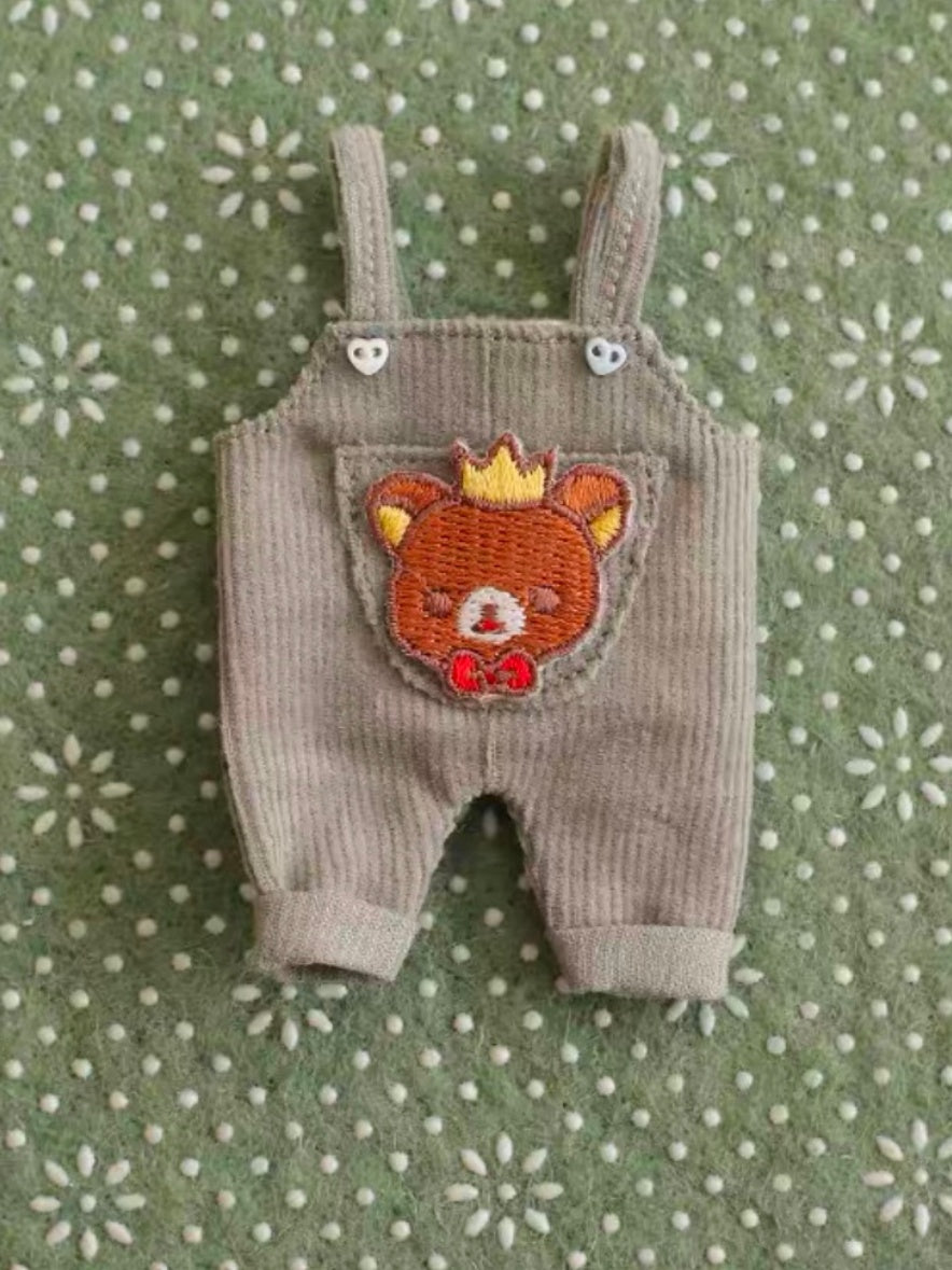 Handmade Outfit for Obitsu/GSC,Casual Style Overalls