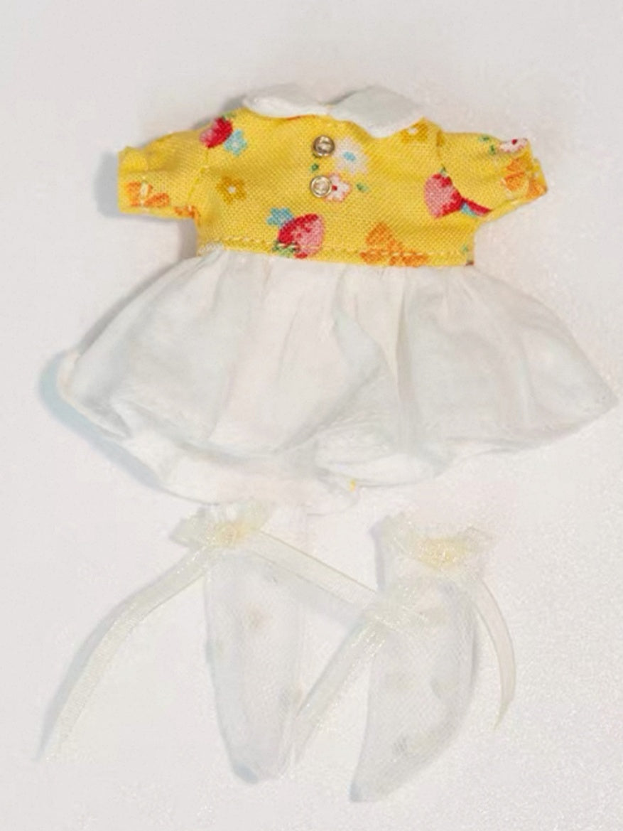 Handmade Outfit for Obitsu/GSC, Cute Dress Set