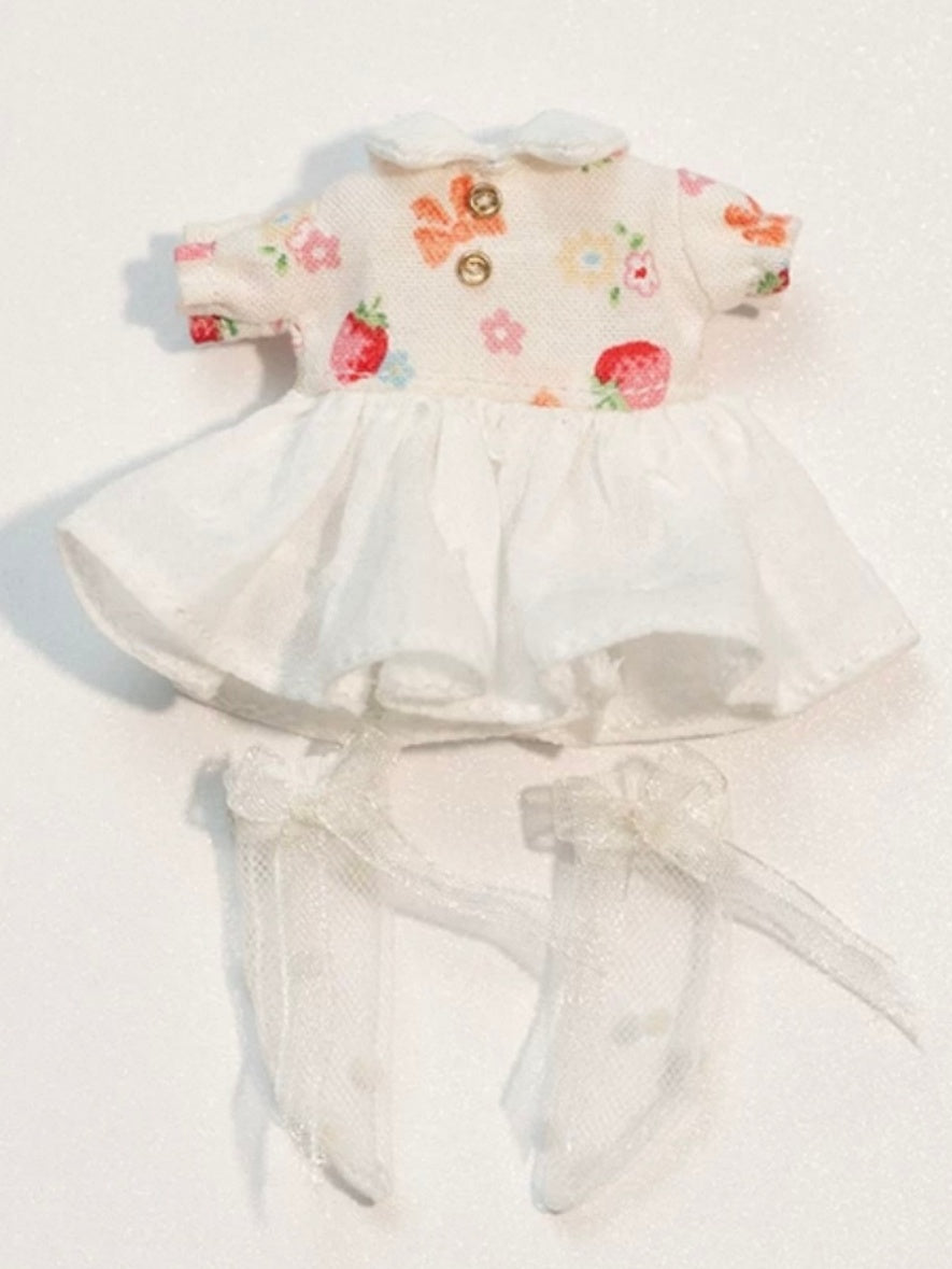 Handmade Outfit for Obitsu/GSC, Cute Dress Set