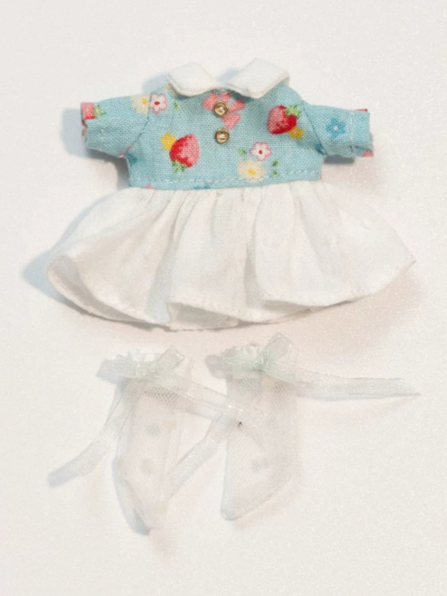 Handmade Outfit for Obitsu/GSC, Cute Dress Set