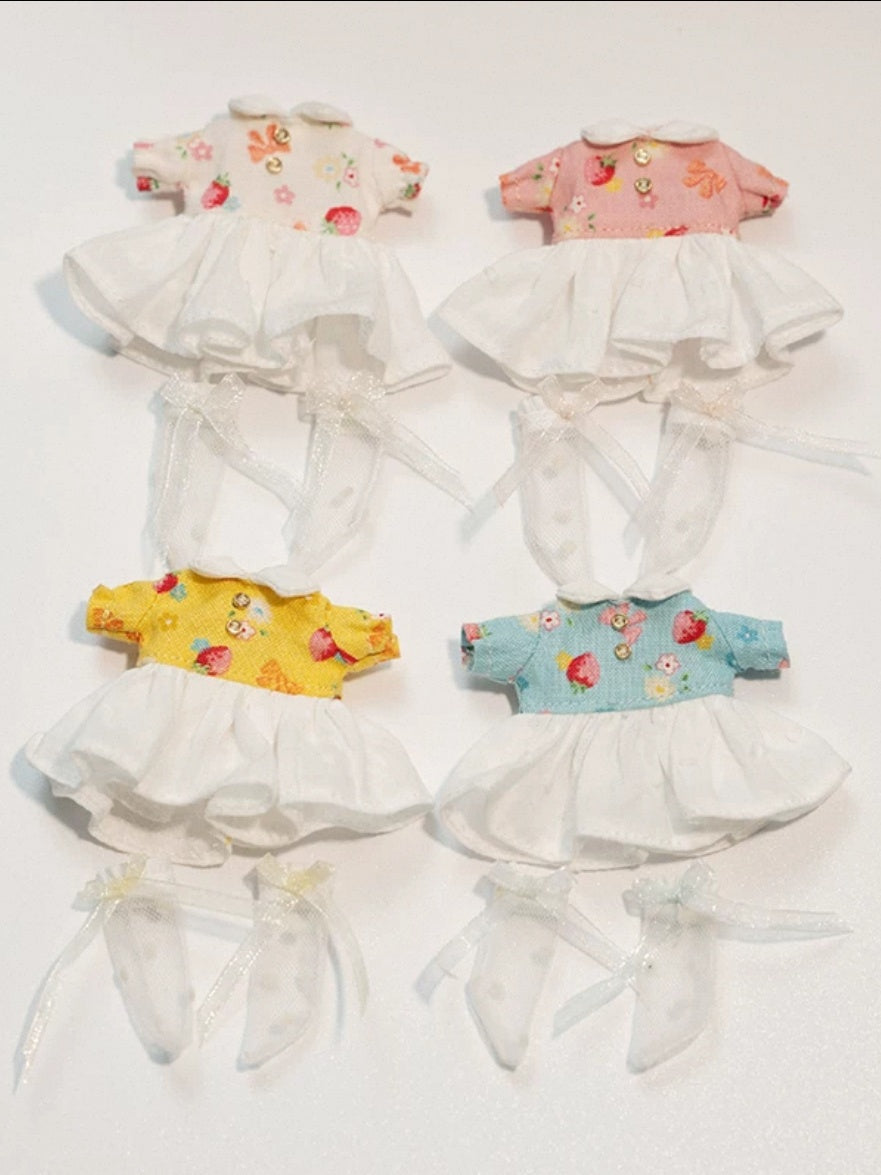 Handmade Outfit for Obitsu/GSC, Cute Dress Set