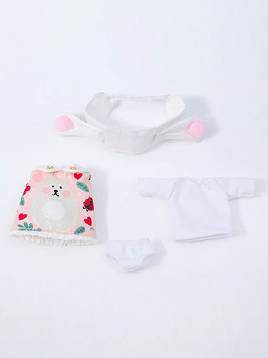 Handmade Outfit for Obitsu/GSC, Bunny Dress Set