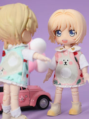 Handmade Outfit for Obitsu/GSC, Bunny Dress Set