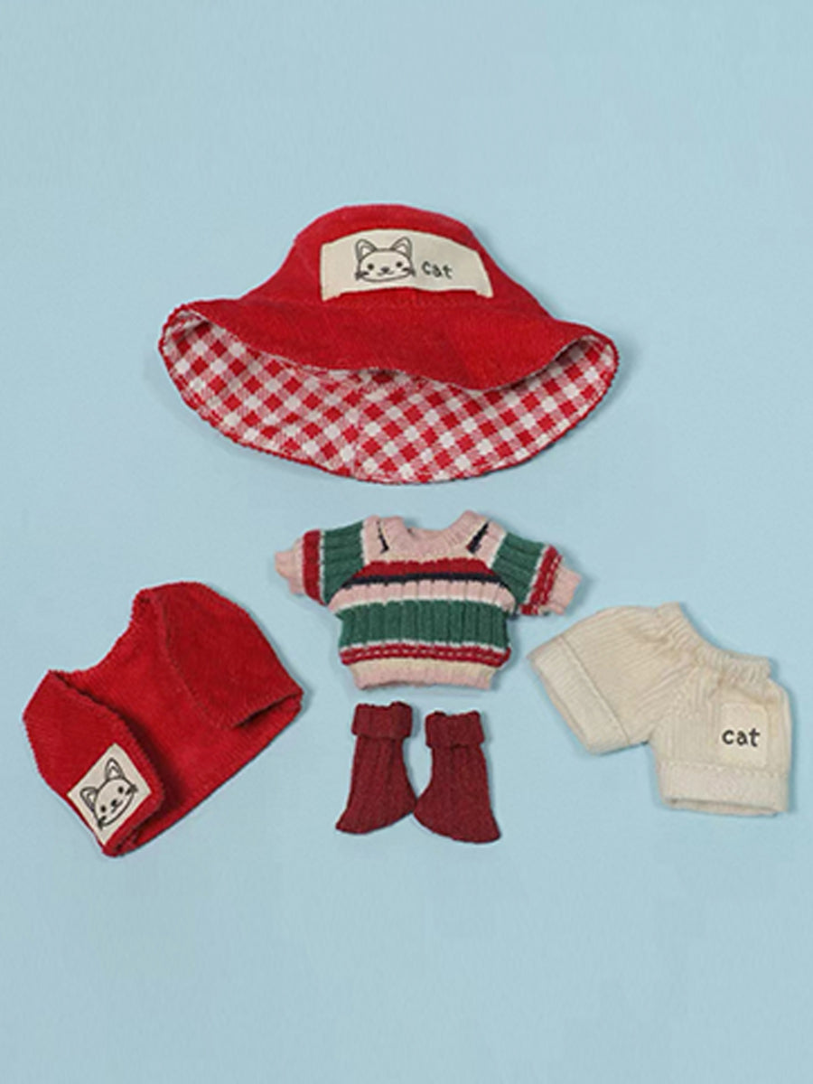 Handmade Outfit for Obitsu/GSC, Weekend Ease Casual Clothing Set