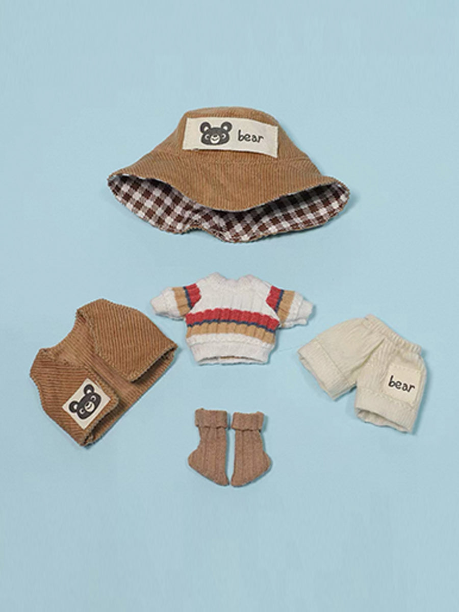 Handmade Outfit for Obitsu/GSC, Weekend Ease Casual Clothing Set