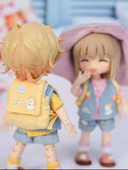 Handmade Outfit for Obitsu/GSC, Colorful Casual Clothing Set