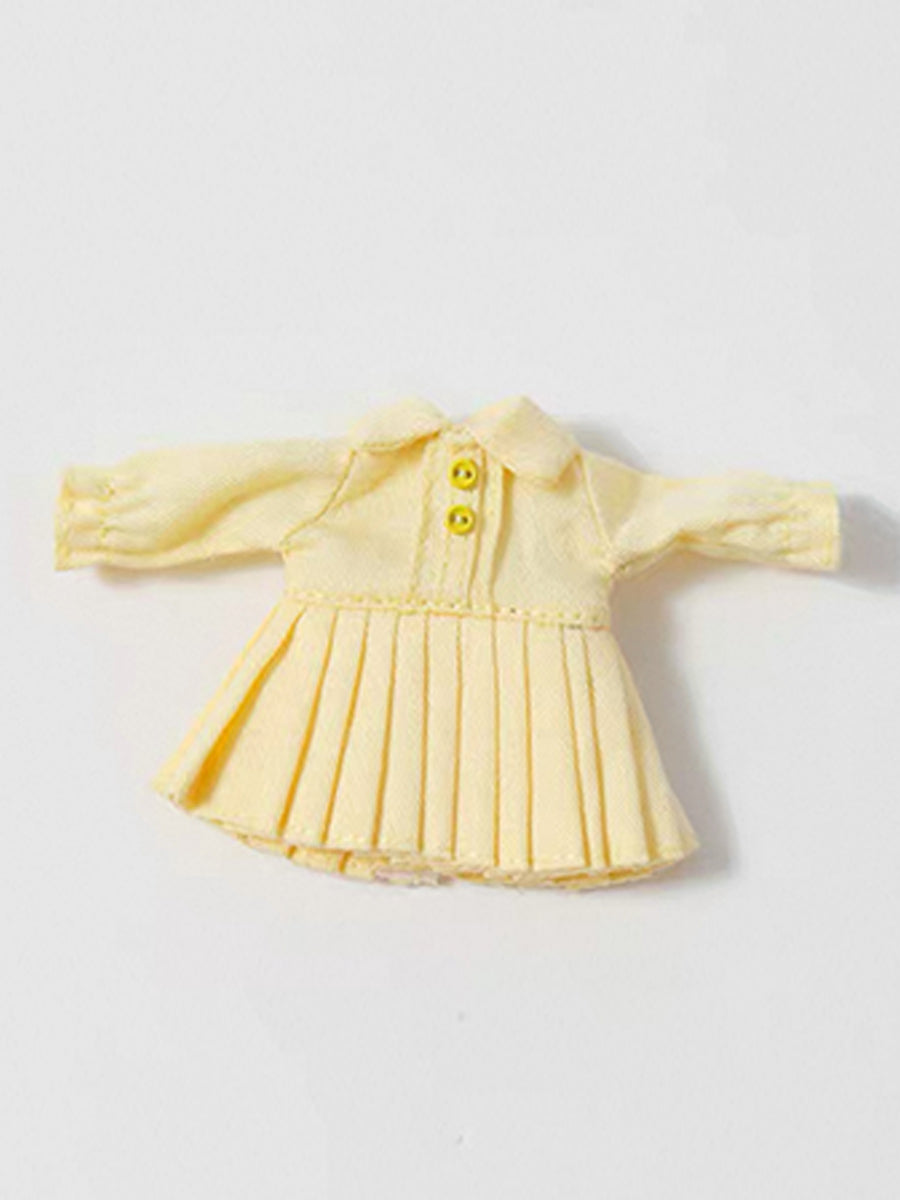 Handmade Outfit for Obitsu/GSC, Academic Angel Pleated Dress