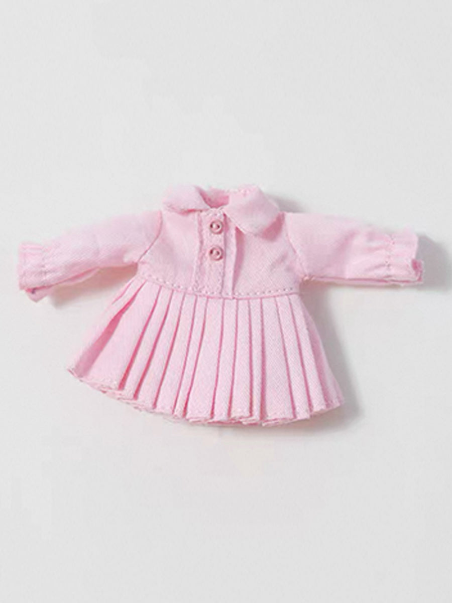 Handmade Outfit for Obitsu/GSC, Academic Angel Pleated Dress