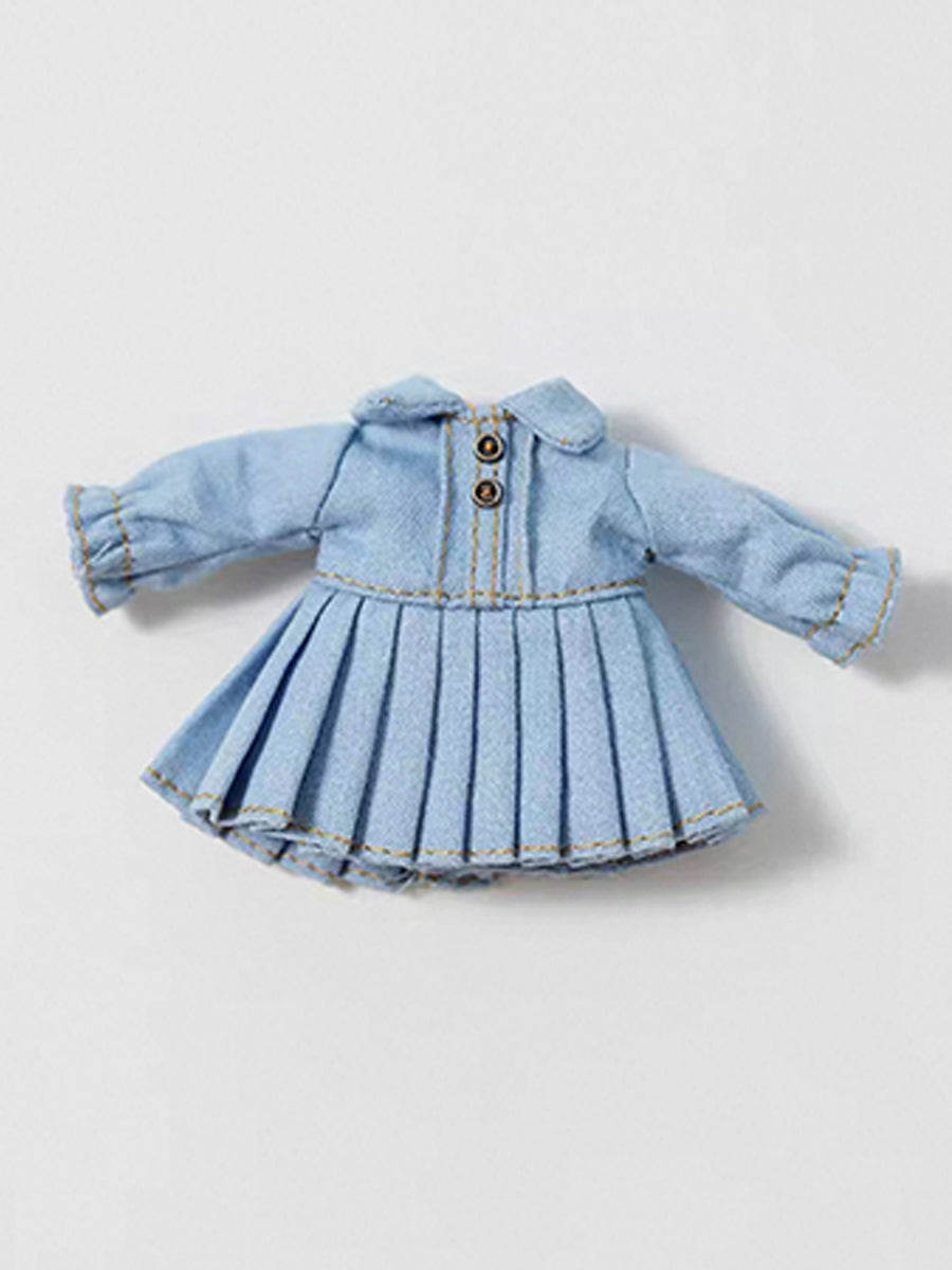 Handmade Outfit for Obitsu/GSC, Academic Angel Pleated Dress